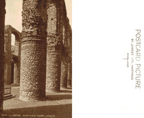 Vintage postcard colchester - vintage,