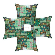 Home Decor Pillow Cover Vintage Bohemian Patchwork Cushion Cover 20 x 20 in