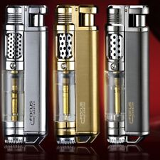 ✅Free Name Engrave ✅Elegant GAS lighter ✅ Christmas Gift ✅JET Blue LIGHTER ✅284