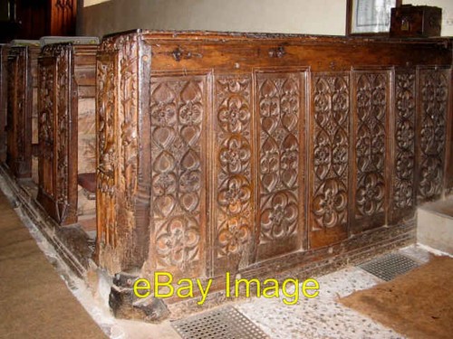 Photo 6x4 oak pews - 6x4, in