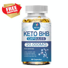 Keto BHB Capsules Best Weight Loss Fat Burner Carb Blocker Diet Pills