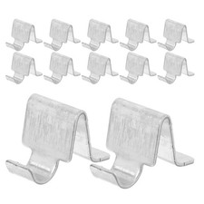  20 Pcs Book Shelving Safety Bracket Adjustable Shelf Clip Brackets