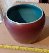 Wedgewood Vase Burgundy And