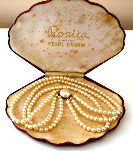Rosita faux pearls 3xstrings - faux,