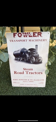 Fowlers steam traction - steam, engine
