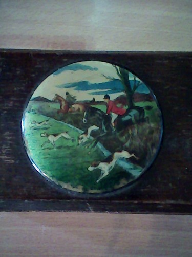 Vintage wooden box - box, a