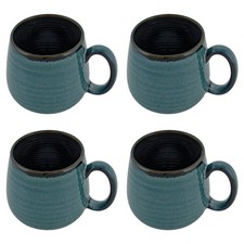 Coffee Mugs Set 4 Large 500ml