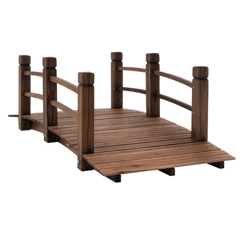Outsunny wooden garden - outsunny, bridge