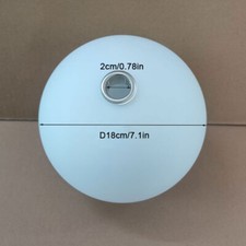 White Globe G9 Glass Shade