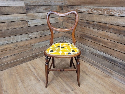 Antique mahogany balloon - antique,