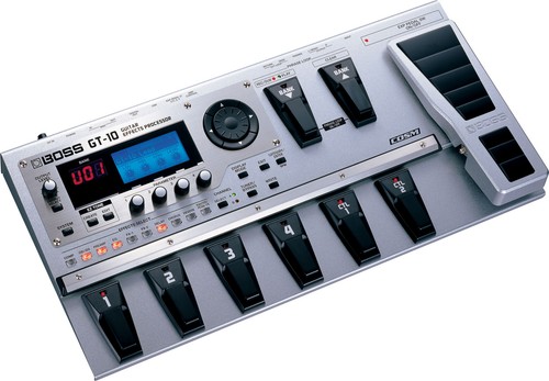 Boss guitar effects - gt-10,