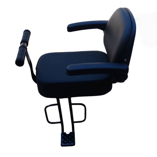 Rear bike seat with backrest - rear,