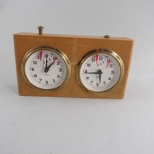 Vintage BHB USCF Analog Chess Clock Timer Made In West Germany