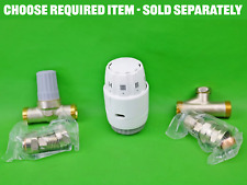 Danfoss RAS-C2 Combi 15mm Straight TRV Valve Body Lockshield Head Sensor Spares