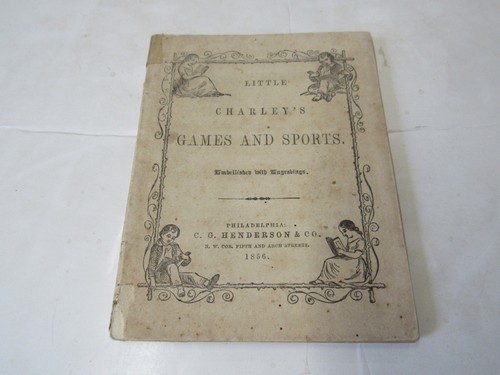 1865 antique children book - antique,