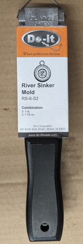 3276 river sinker mold - d.3276,