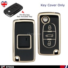 3 Button Remote Flip Key Fob