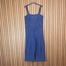 Next Dungarees Denim Striped