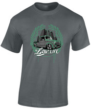 LOW LIFE CAR MENS T SHIRT