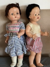Two Vintage Walker Dolls One