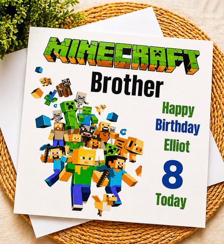 Personalised minecraft - personalised,