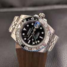 GMTEIKO Bruce Wayne - NH34 Automatic GMT | Sapphire | Ceramic Bezel | Jubilee