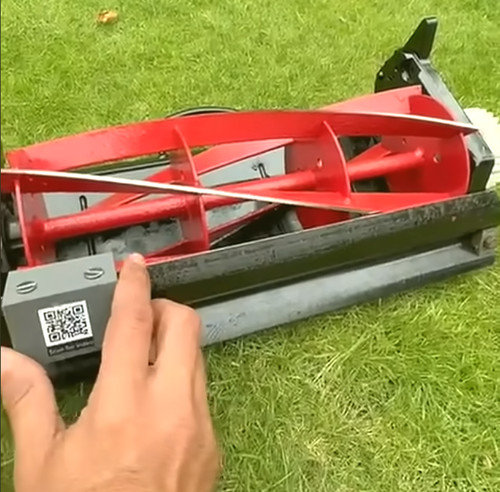 Printed bedknife sharpener - bedknife,