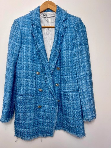 Zara blue textured - blue,