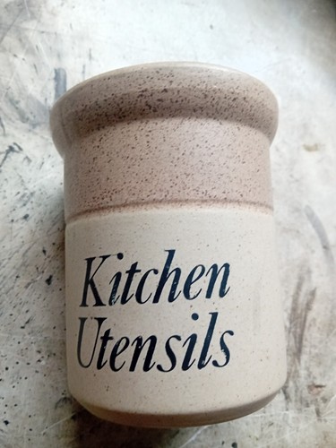Jersey pottery kitchen utensil - pottery,