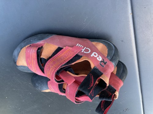 Red chilli climbing - chilli, shoes