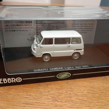 Ebbro 1/43  Subaru Sambar Light Van 1961 Ivory Minicar