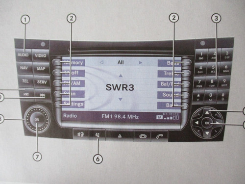 Mercedes benz comand - (2003),