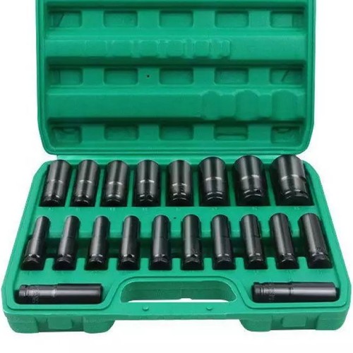 20pcs deep impact socket - 1/2",
