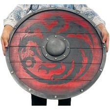 Handmade Wooden Viking Shield