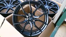 4 New 19'' Ford Focus RS MK3 GLOSS BLACK 5X108 8x19 Wheels
