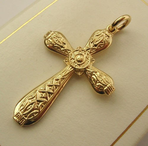 Large genuine solid 9ct - large,