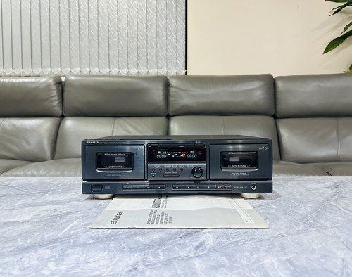 Aiwa wx727 stereo cassette - ad-wx727,