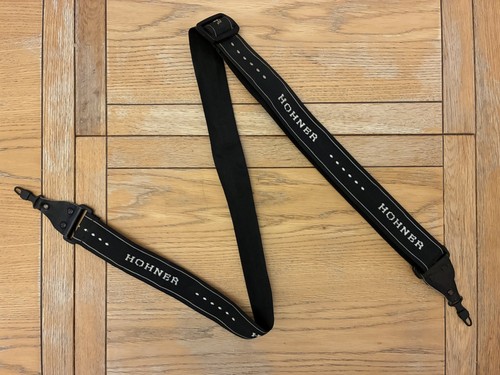 Hohner accordion strap - accordion, black