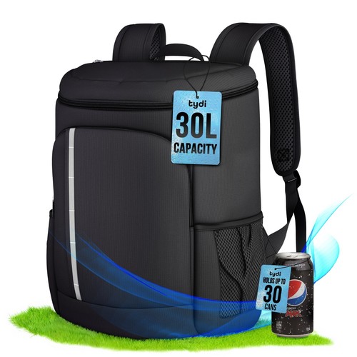Insulated backpack cooler bag - backpack,