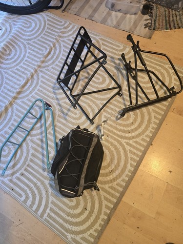 Bicycle rear rack - bicycle,