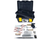 Jeweller's Jewellery Making Tool Kit 21pcs Tools Storage Box Workbench Essential
