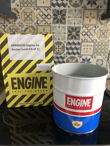 Engine gin ice bucket - gin, pub