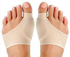 2X Fabric Gel Toe Bunion Protector Support Hallux Valgus Corrector Anti Friction