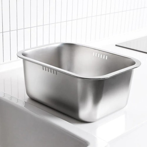 10l stainless steel dishpan - 10l,