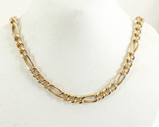 9ct Gold Figaro Chain Link