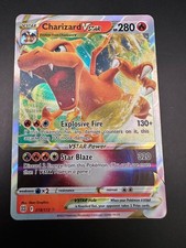 Pokemon TCG Charizard VSTAR Card Brilliant Stars Series 018/172