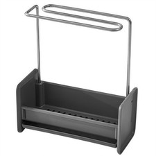 Kitchen Sink Tidy Rack with Drain Holder for Brushes and Cleaning Supplies