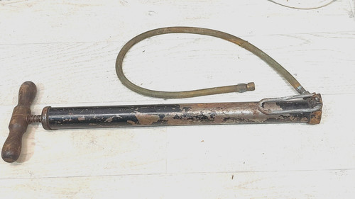 Bicycle pump old solid - pump,