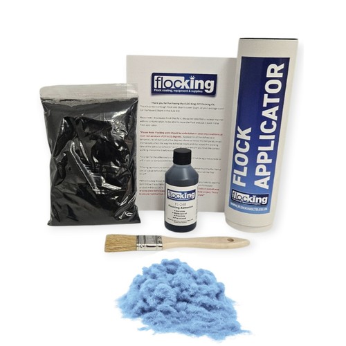 Flock flocking kit - flock, blue