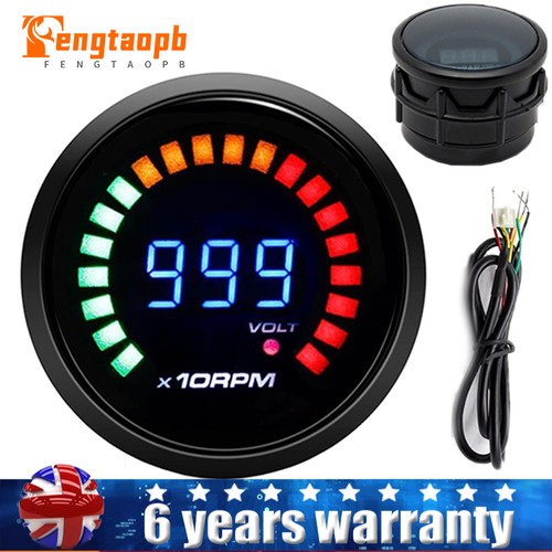 52mm car tachometer rpm - car,